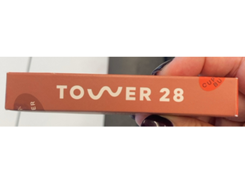 Tower 28 JuiceBalm Tinted Lip Balm, Juicy Sheer Nude, 0.09 fl oz/2.7 mL