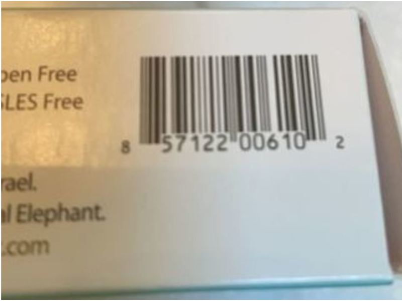 Natural Elephant Dead Sea Sulfur Soap, 4.4 oz/125 g, Pack Of 5