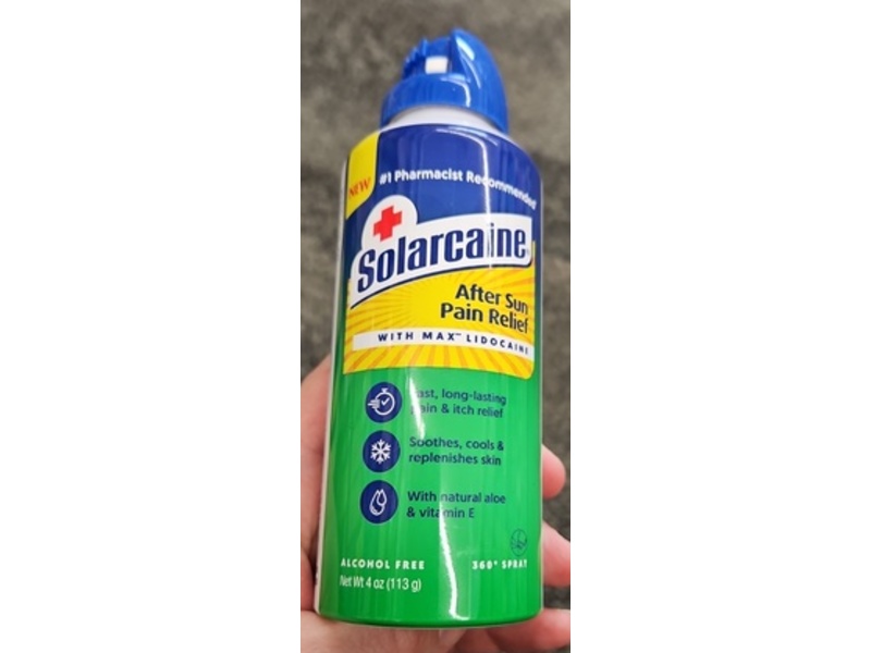 Solarcaine After Sun Pain Relief Spray, 4 oz/113 g