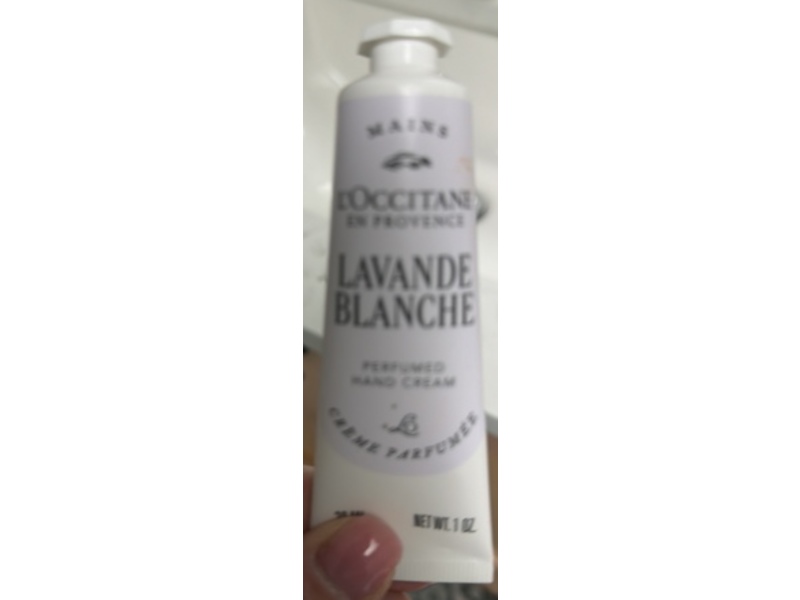 L'Occitane Perfumed Hand Cream, Lavande Blanche, 1 oz/30 mL