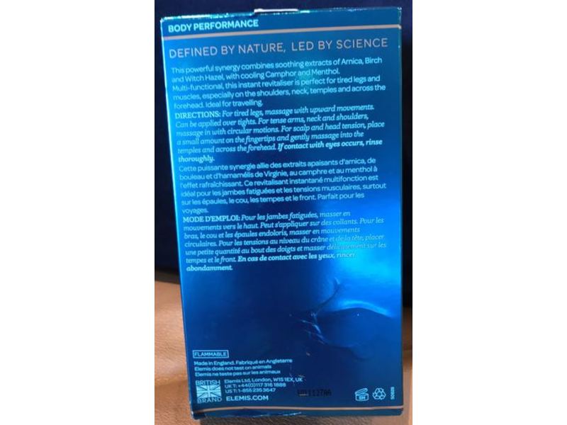 Elemis Instant Refreshing Muscle Reviving Body Gel, 5.0 fl oz/150 mL