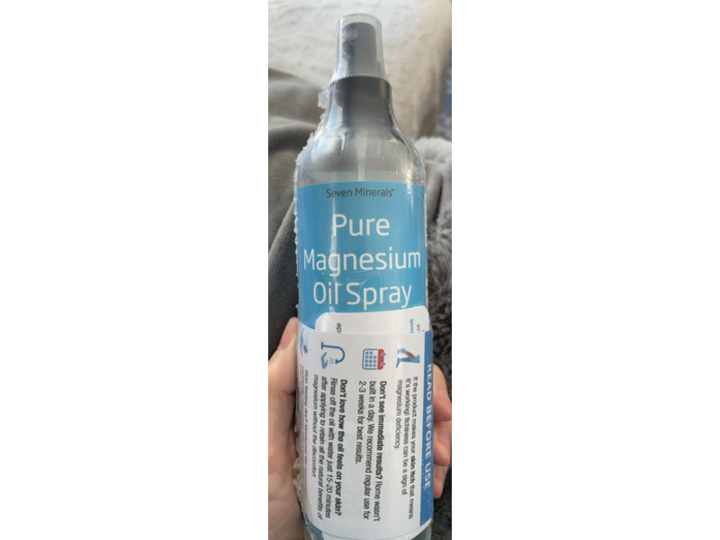 Seven Minerals Pure Magnesium Oil Spray, 12 fl oz/355 mL