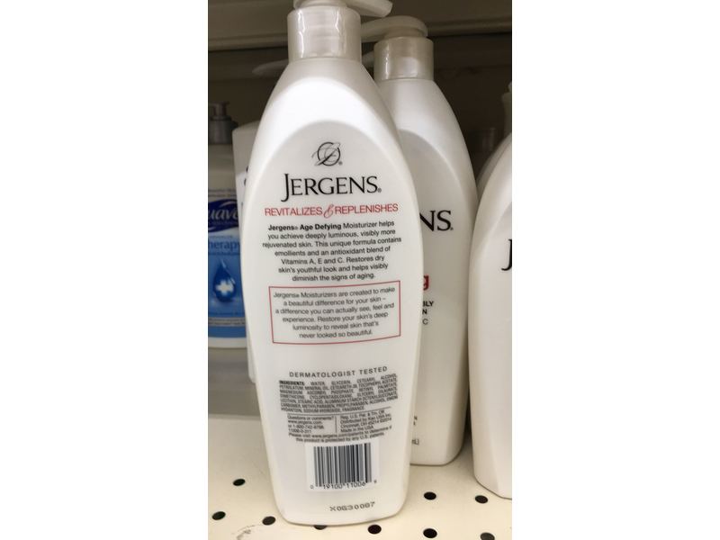jergens lotion age defying