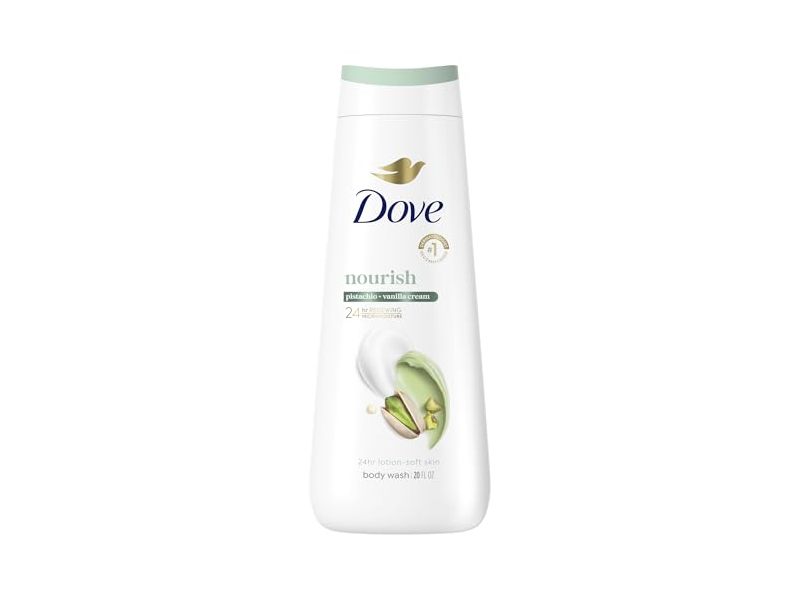 Dove Nourish Body Wash, Pistachio & Vanilla Cream, 20 fl oz