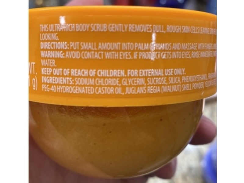 Spa Luxury Brazilian Sol Exfoliating Sugar Scrub, Pistachio & Caramel Scent, 5 oz/141 g