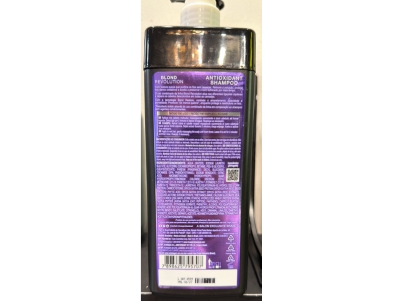 Truss Blond Revolution Antioxidant Shampoo, 3.8 fl oz/1 L