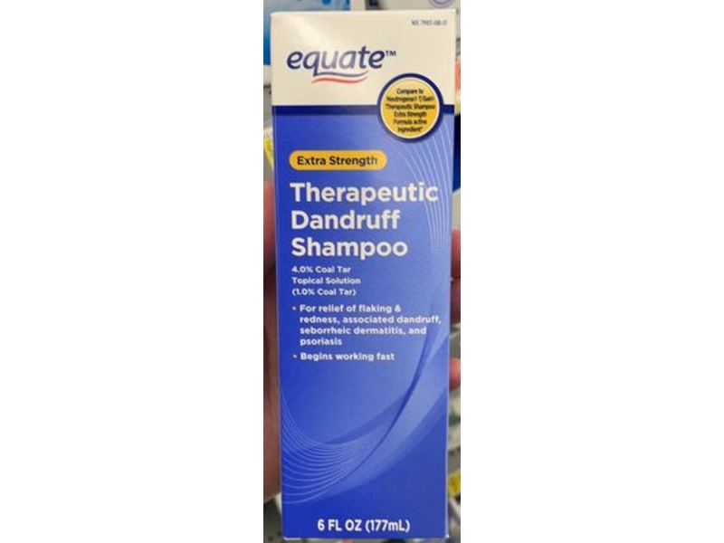 Equate Extra Strength Therapeutic Dandruff Shampoo, 6 fl oz/177 mL