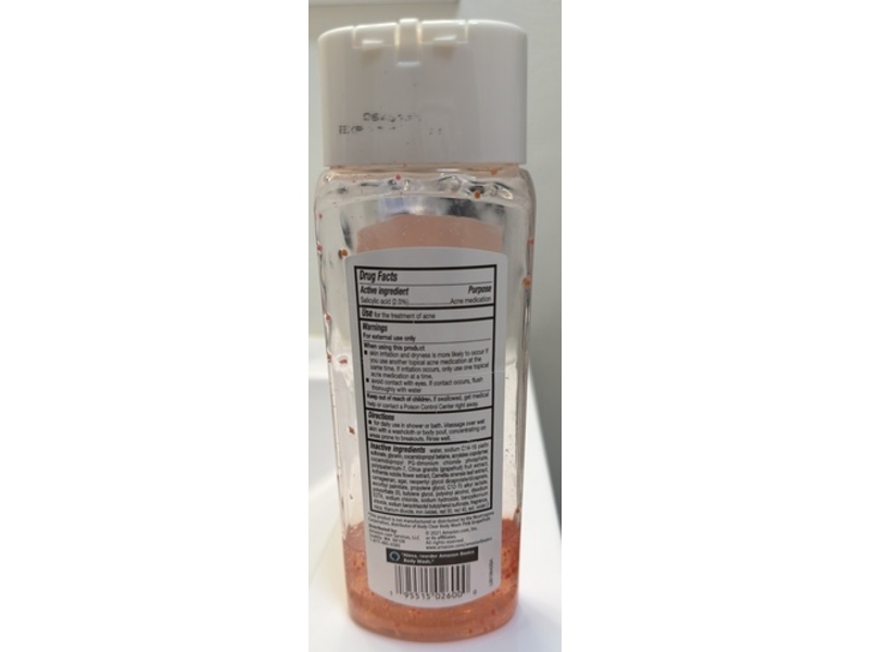 Amazon Basics Clarifying Body Wash, Pink Grapefruit, 8.5 fl oz/251 mL
