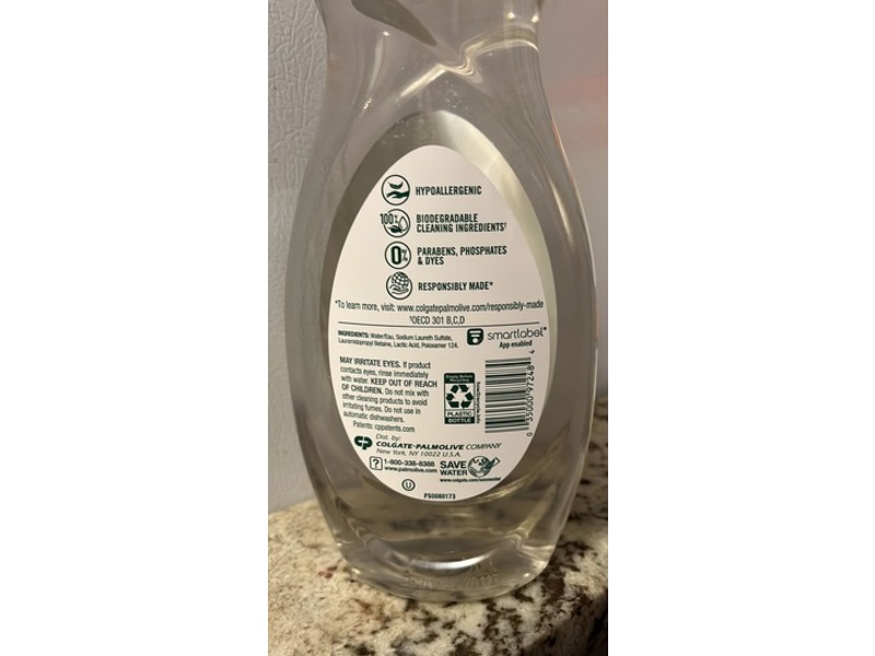 Palmolive Dish Liquid, Pure + Clear, 32.5 fl oz/961 mL