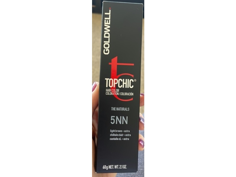 Goldwell Topchic Hair Colour, 5NN Light Brown Extra, 2.1 oz/60 g