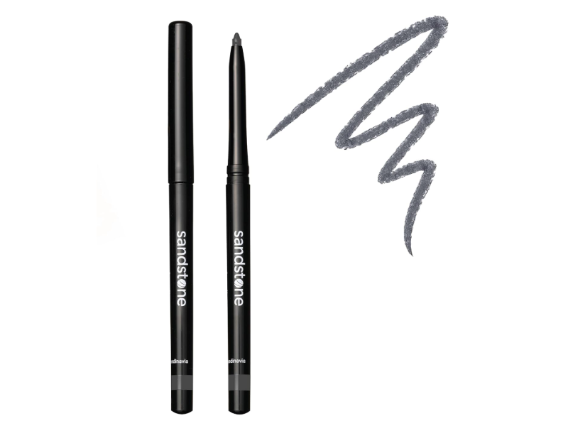 Sandstone Scandinavia Waterproof Matte Eyeliner, Grey, 0.012 oz/0.35 g