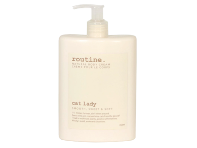 Routine Natural Beauty Cat Lady Natural Body Cream, 350 mL