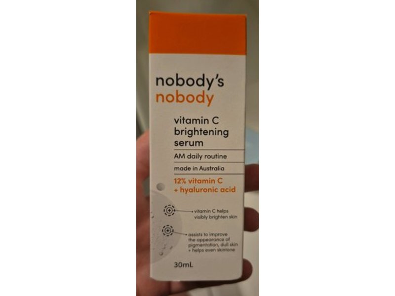 Nobody's Nobody Vitamin C Brightening Serum, 30 mL