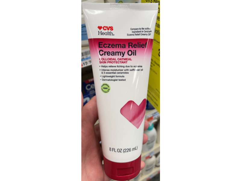 CVS Health Eczema Relief Creamy Oil, 8 fl oz/226 mL