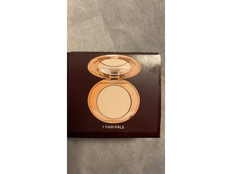Charlotte Tilbury Mini Airbrush Flawless Finish Setting Compact Powder, 1 Fair, 0.11 oz/3.4 g