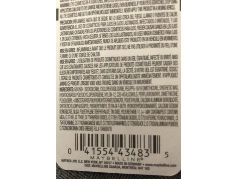 Maybelline New York Eyestudio Lasting Drama Waterproof Gel Pencil, 604 Glazed Toffee, 0.38 oz/1.1 g