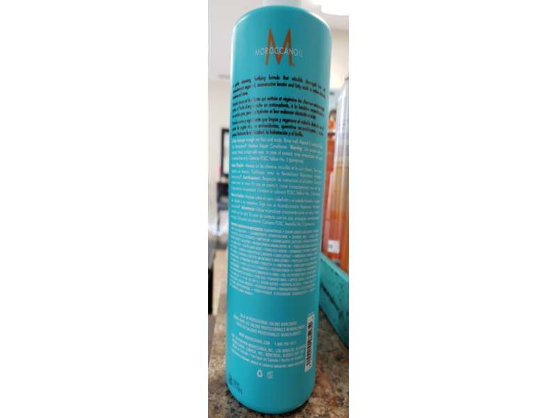 Moroccanoil Moisture Repair Shampoo, 33.8 fl oz/1 L
