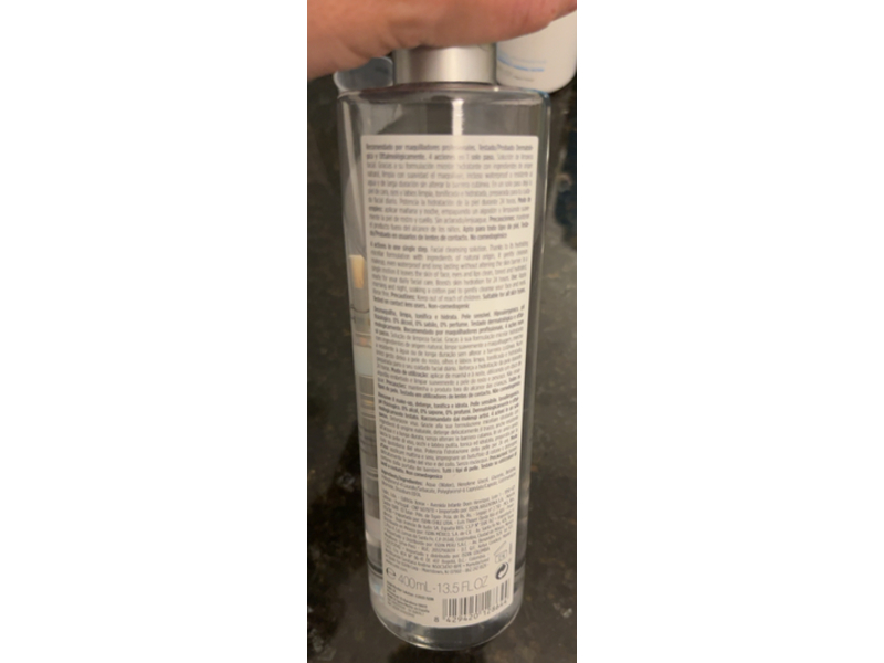 ISDIN Micellar Solution 4 In 1 Makeup Remover +Cleanser & Hydrating Toner, 13.5 fl oz/400 mL