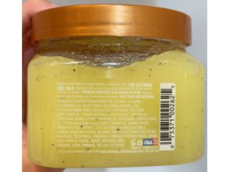 Tree Hut Shea Sugar Body Scrub, Pineapple, 18 oz/510 g