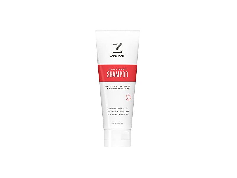 Zealios Swim & Sport Shampoo, 8 fl oz/236 mL