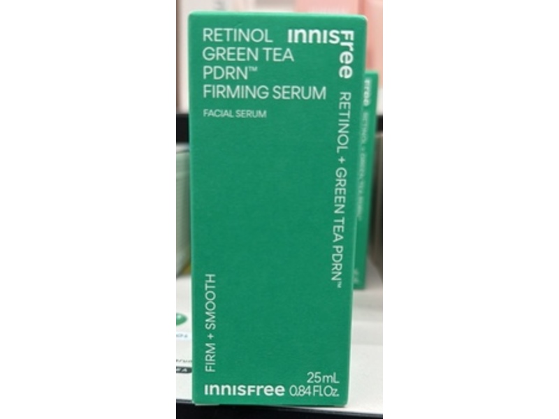 Innisfree Retinol Green Tea Pdrn Firming Serum Facial Serum, 0.84 fl oz/25 mL