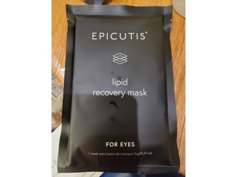 Epicutis Lipid Recovery Eye Mask, 0.21 oz/6 g, 1 Pair