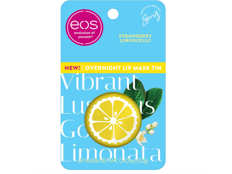 Evolution Of Smooth Overnight Lip Mask, Strawberry Limoncello, 0.42 oz/12 g
