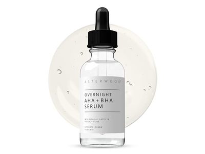 Asterwood AHA + BHA Serum, 1 fl oz/29 mL