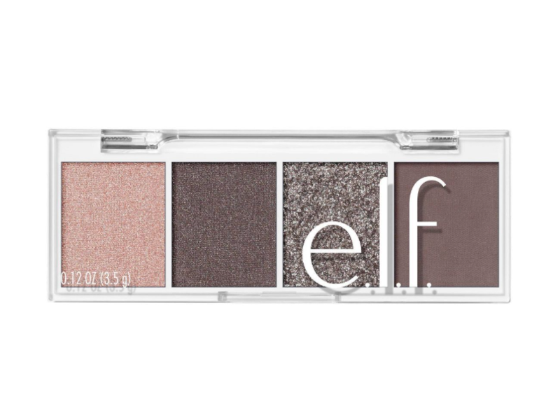 e.l.f. Cosmetics Bite-Size Eyeshadow Palette, Total Smokeshow, 0.12 oz/3.5 g