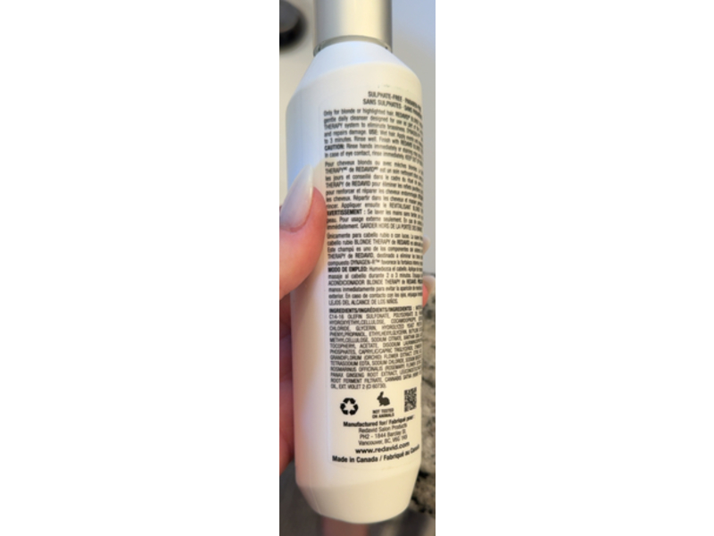 Redavid Blonde Therapy Shampoo, 8.4 fl oz/250 mL