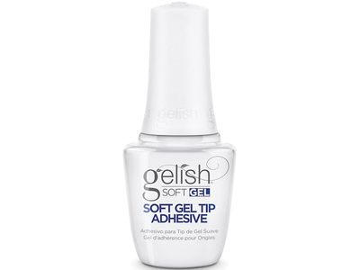 Gelish Soft Gel Tip Adhesive, 0.5 fl oz/15 mL