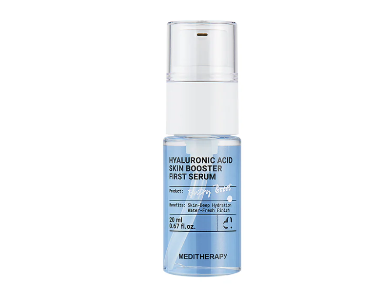 Meditherapy Skin Booster First Serum, Hyaluronic Acid, Entry Boost, 0.67 fl oz/20 mL