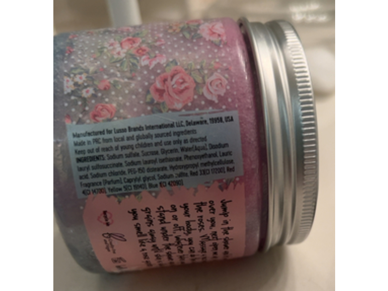 Bella & Bear Body Scrub, Rose & Ivy, 6.76 fl oz/200 mL