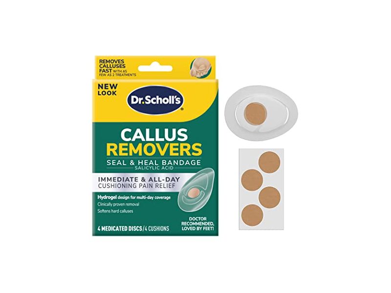 Dr. Scholl's Callus Remover Seal & Heal Bandage, 4 Count