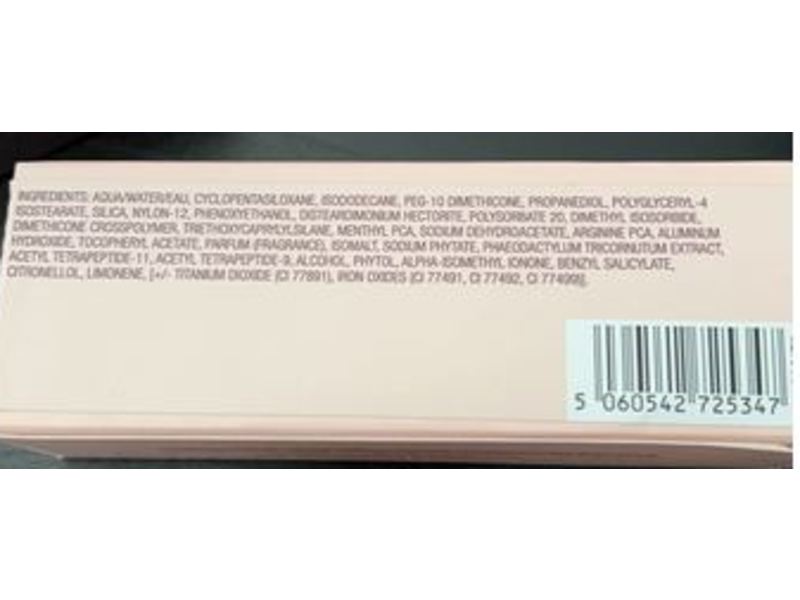 Charlotte Tilbury Airbrush Flawless Foundation, 3 Cool,1.0 fl oz/30 mL