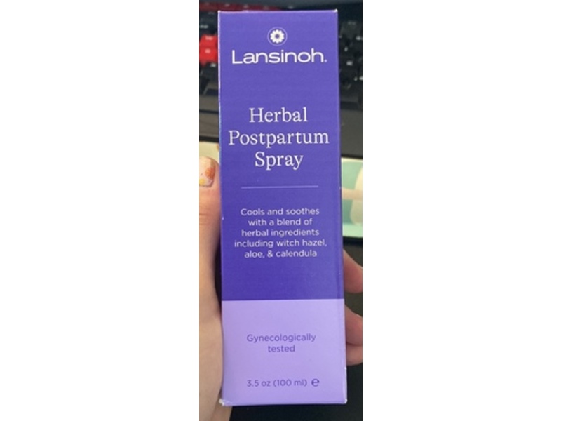 Lansinoh Herbal Perineal Spray, 3.5 oz