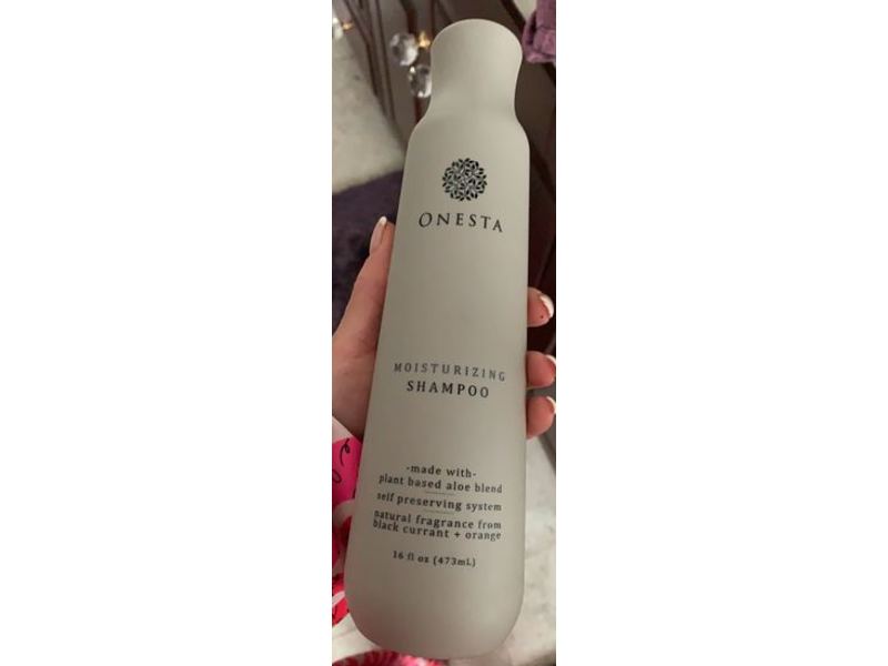Onesta Moisturizing Shampoo With Made With Plant-Based Aloe Blend, 16 fl oz/473 mL
