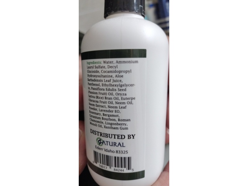 Naked Hair & Scalp Neem Shampoo, 8 fl oz