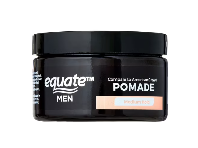 Equate Men Pomade, Medium Hold, 3.0 oz/85 g