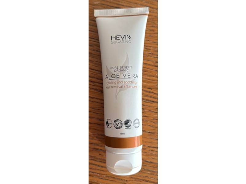 Hevi Sugaring Pure Benefit Cooling & Soothing Hair Removal Aftercare, Aloe Vera, 150 mL