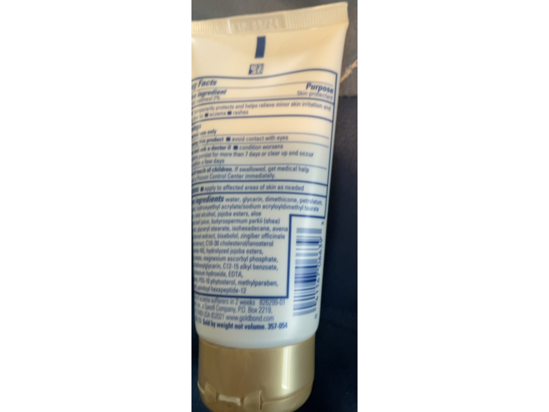 Gold Bond Eczema Relief Hand Cream, Medicated, 3 oz/85 g