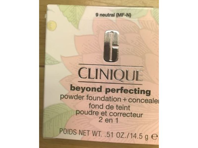 Clinique Beyond Perfecting Powder Foundation + Concealer, 09 Neutral, 0.51 oz/14.5 g