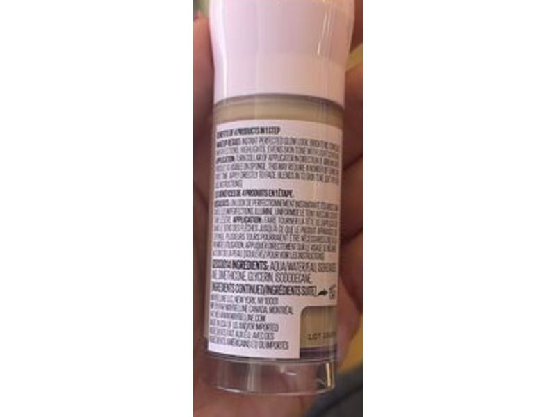 Maybelline New York Instant Age Rewind Perfector 4-In-1 Glow Makeup, 00 Fair Light, 0.68 fl oz/20 ml