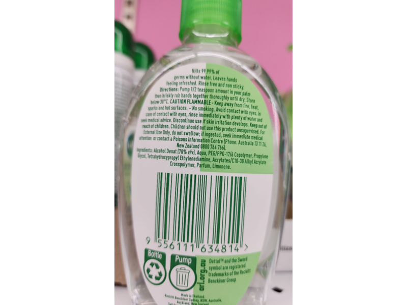 Dettol Instant Hand Sanitiser, Original, 200 mL