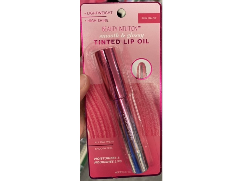 Beauty Intuition Tinted Lip Oil, Pink Mauve, 0.07 oz/2 g