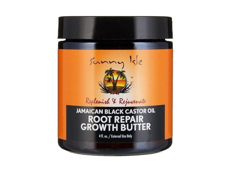 Sunny Isle Root Repair Growth Butter, Jamaican Black Castor Oil, 4 fl oz