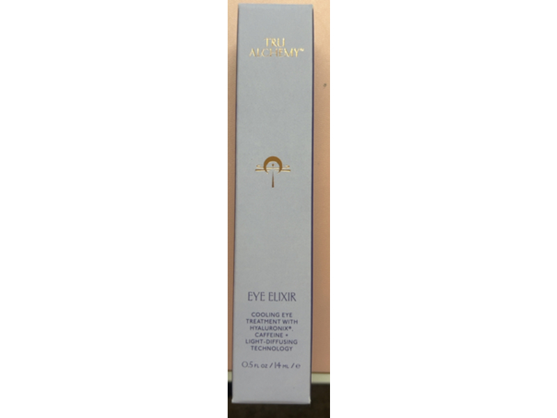 Tru Alchemy Eye Elixir Cooling Eye Treatment, Hyaluronix, 0.5 fl oz/14 mL