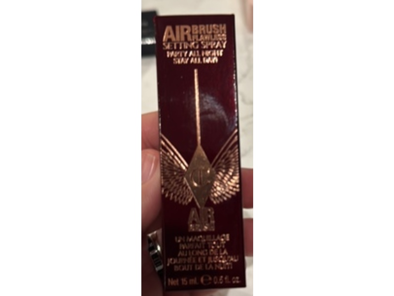 Charlotte Tilbury Air Brush Flawless Setting Spray, 0.5 fl oz/15 mL
