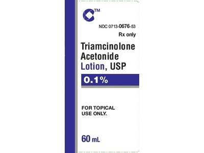 Triamcinolone Acetonide Lotion 0.1%, 60 mL, Cosette Pharmaceuticals (Rx)