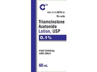Triamcinolone Acetonide Lotion 0.1%, 60 mL, Cosette Pharmaceuticals (Rx) - Image 2